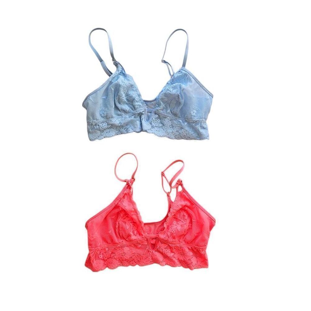 lace pastel bralette bundle